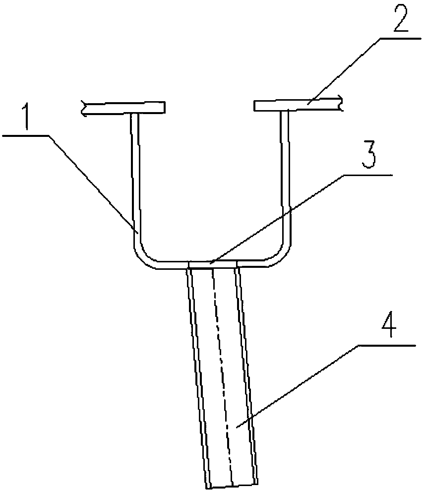 Orthotropic bridge deck slab structure with draining function