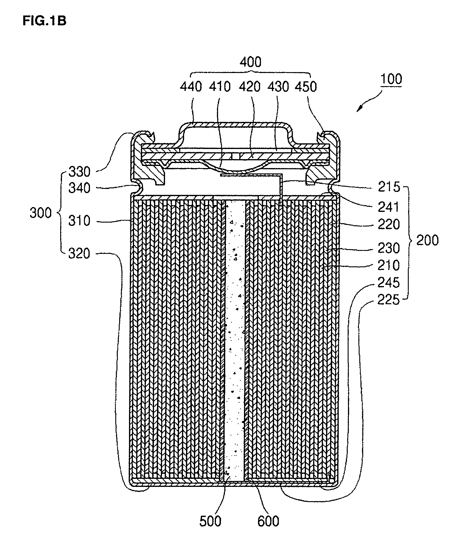 Cylindrical lithium secondary battery and method of fabricating the same