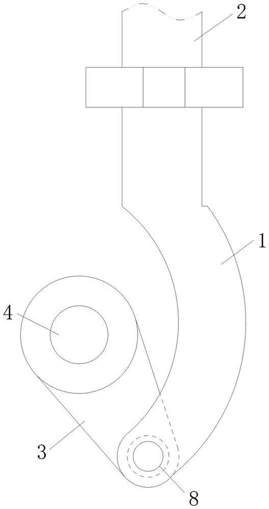 High-voltage circuit breaker connector