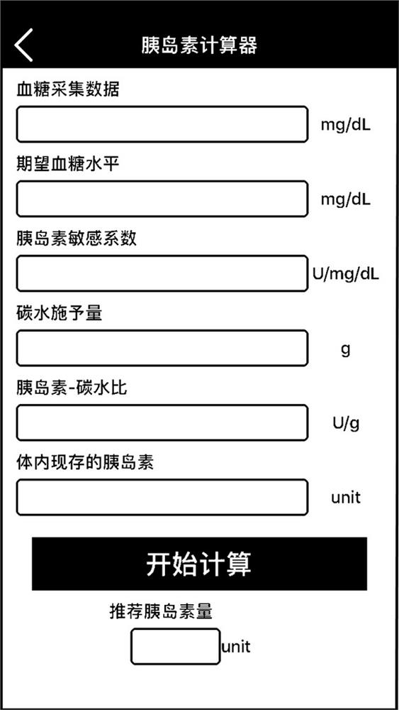 Insulin recommendation method and device, system for monitoring blood glucose levels