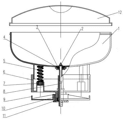 Connector for bagged water dispenser