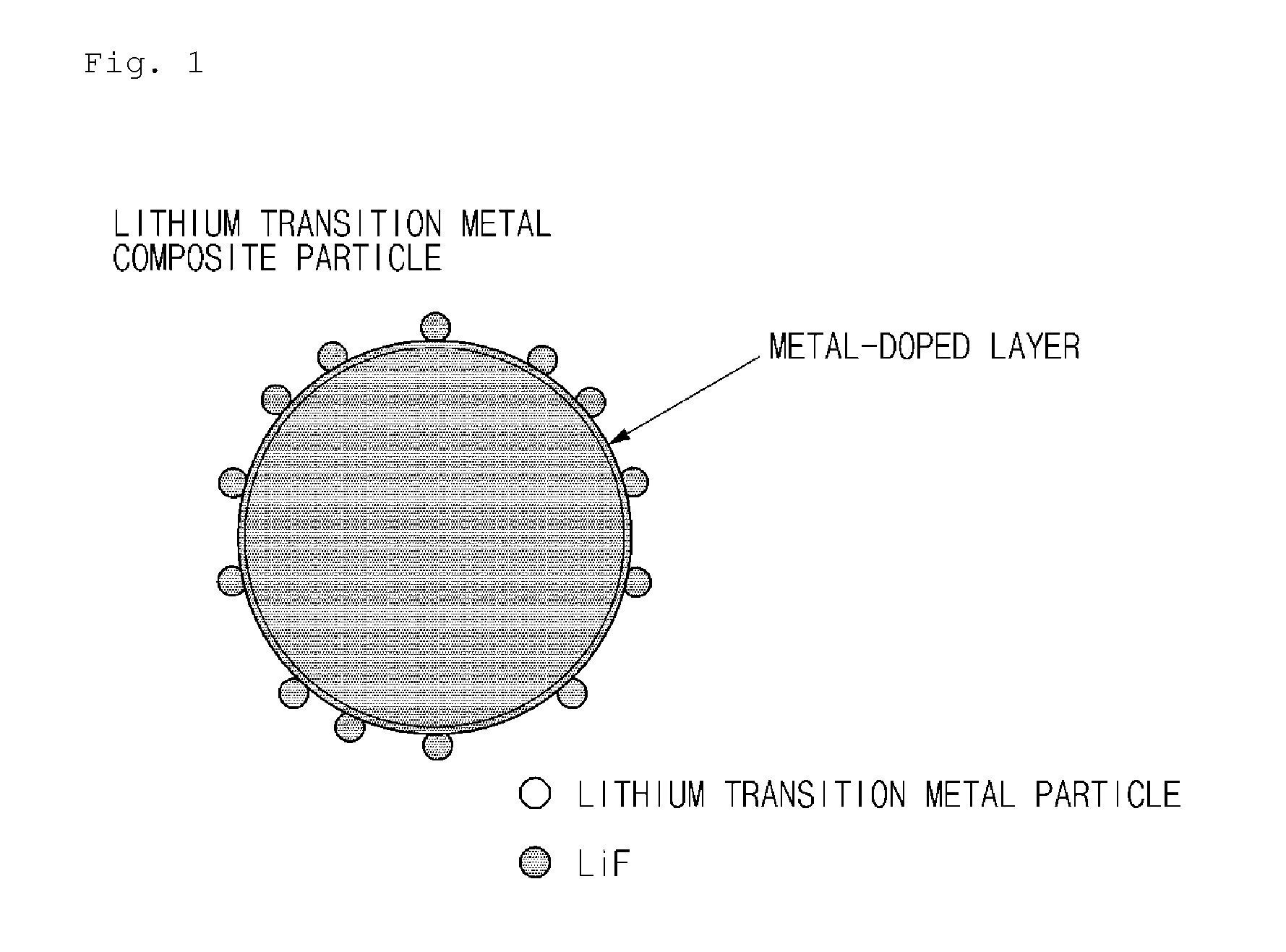 Lithium transition metal composite particles, preparation method thereof, and cathode active material including the same