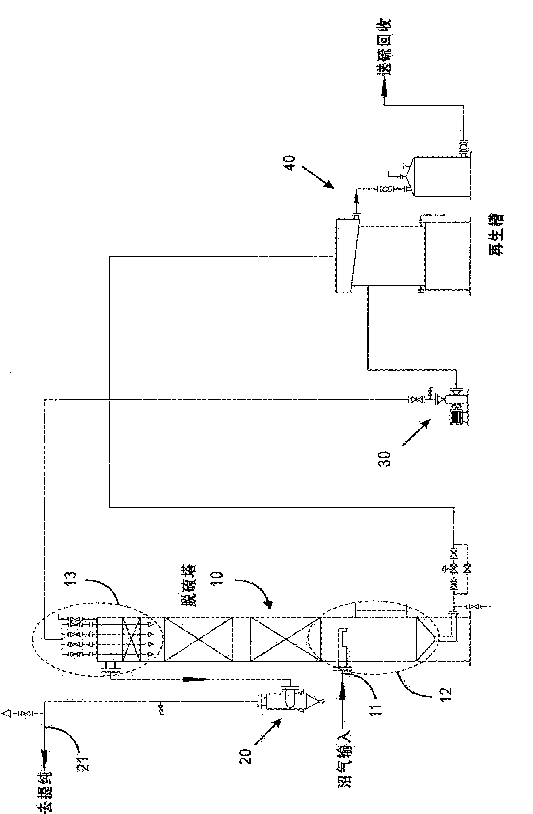 Method and apparatus for preparing sulfur-free natural gas from methane