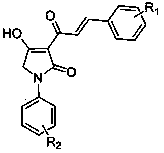 N-substituent-3-[3-(substituted phenyl)-2-allyl-1- ketone]-4-hydroxypyrroline-2-ketone compound as well as preparation method and application thereof