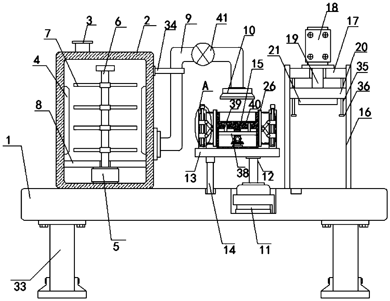 Zirconium oxide ceramic injection molding device and control method thereof