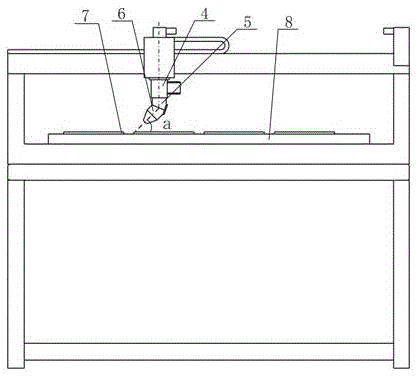 Laser chamfering method and equipment for glass