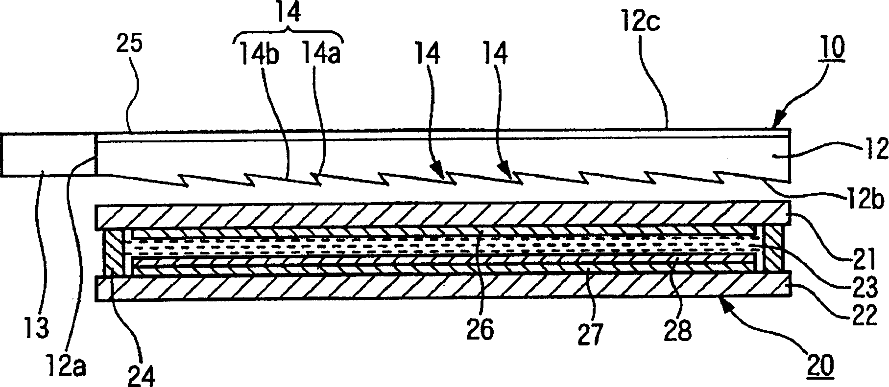 Light guiding plate, illumination device, and liquid crystal display device