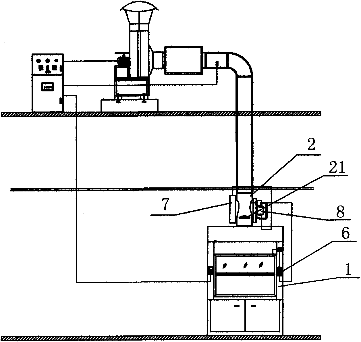 Control system of laboratory variable air volume (VAV) fume hood