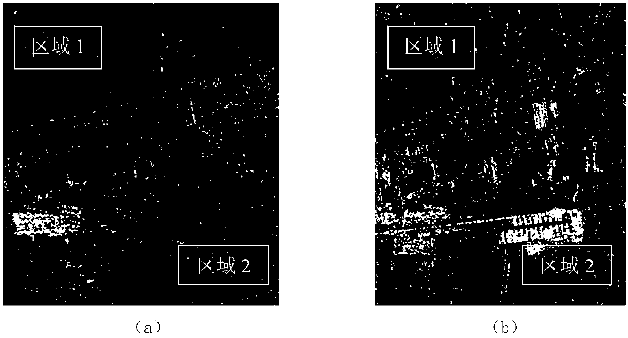 Sparse denoising method for sar images based on change detection