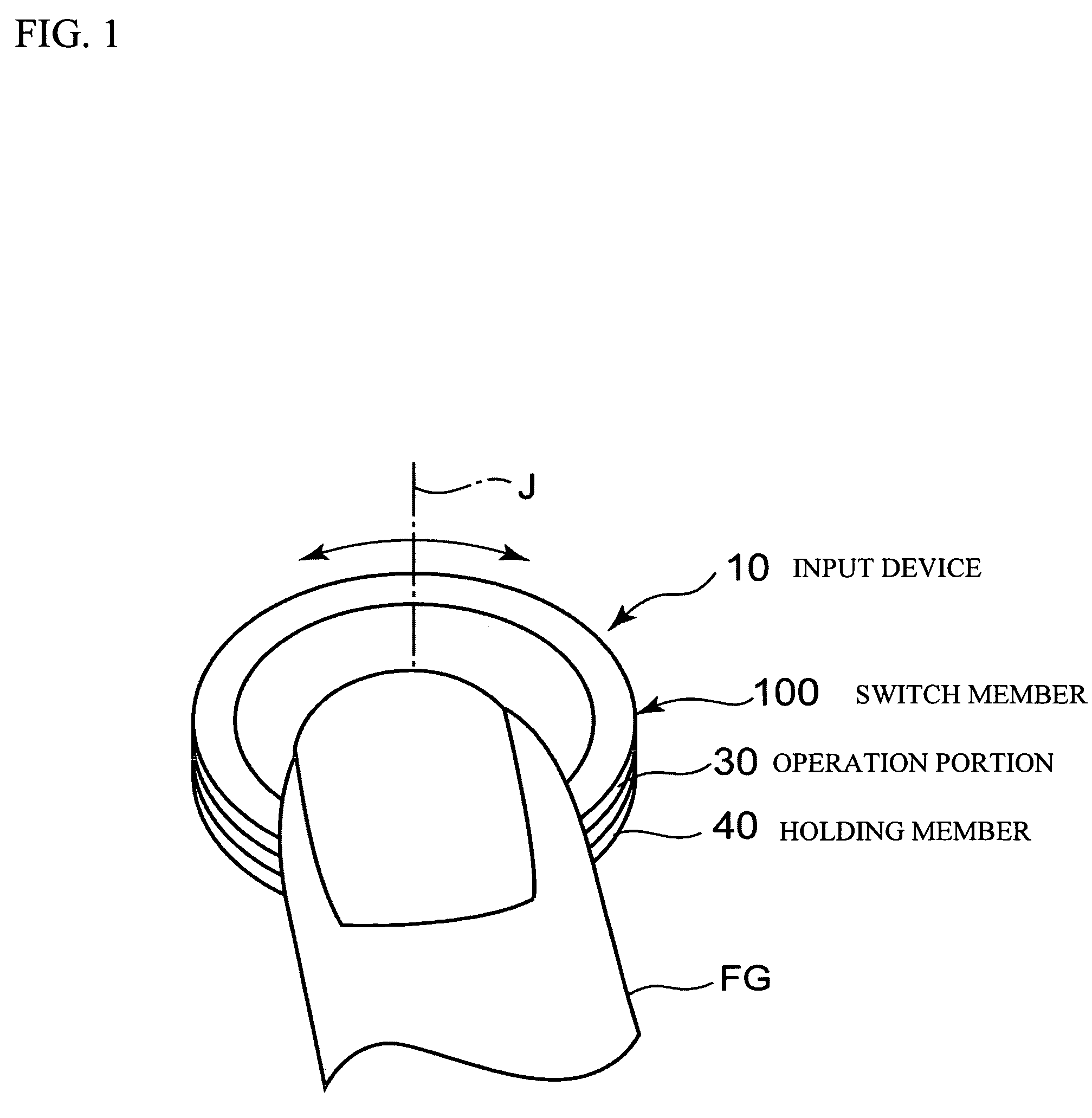 Input device and electronics device
