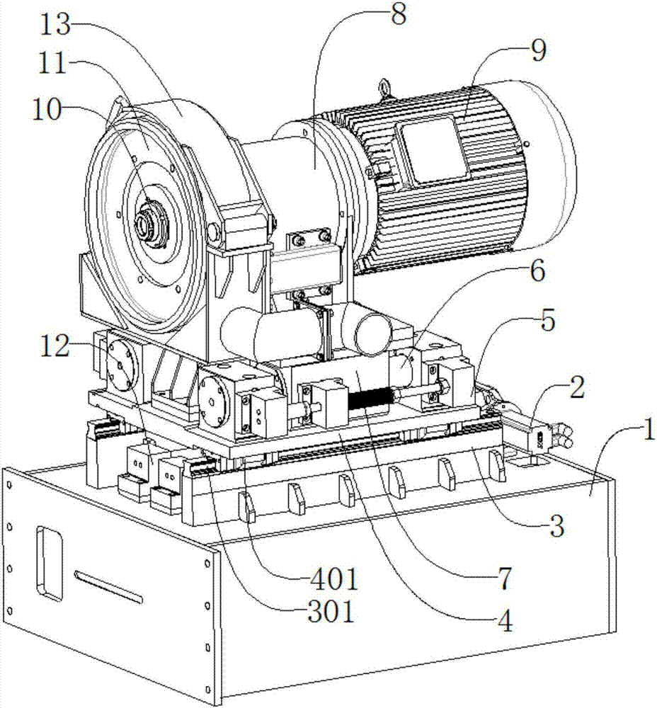 Dust suction type casting float polishing mechanism