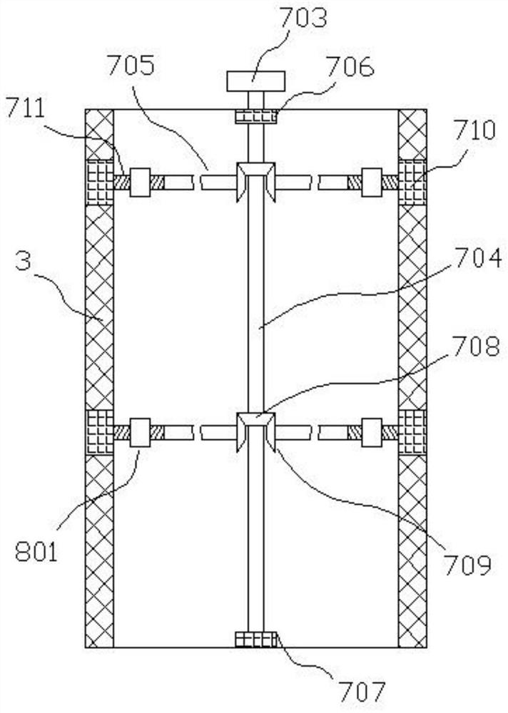 Fixing device for vehicle transportation semitrailer