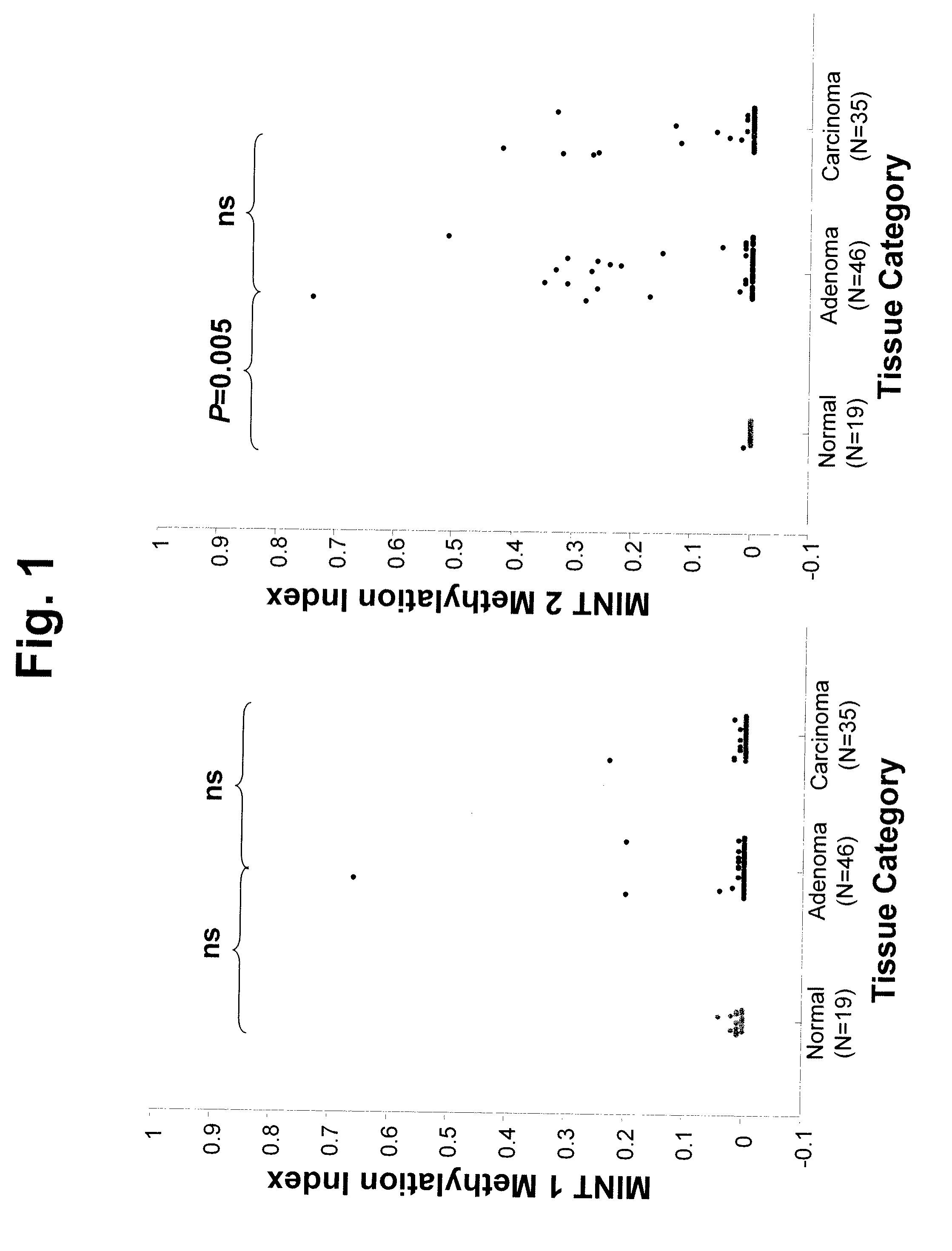 Use of Methylation Status of MINT Loci as a Marker for Rectal Cancer