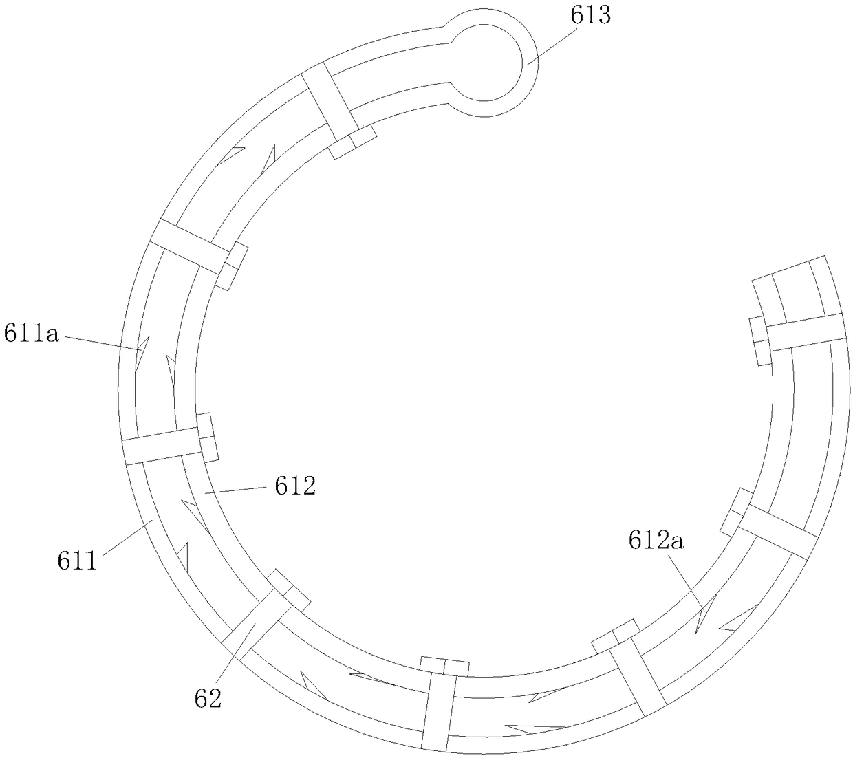 Protective screening device for semi-trail trailer