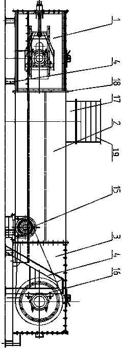 Conveying equipment special for lignite high-temperature pyrolysis semi-coke, conveying method and application