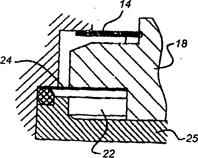 Shock absorber with frequency-dependent damping