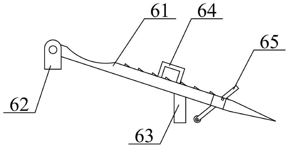 Uncoiling machine for waterproof coiled material