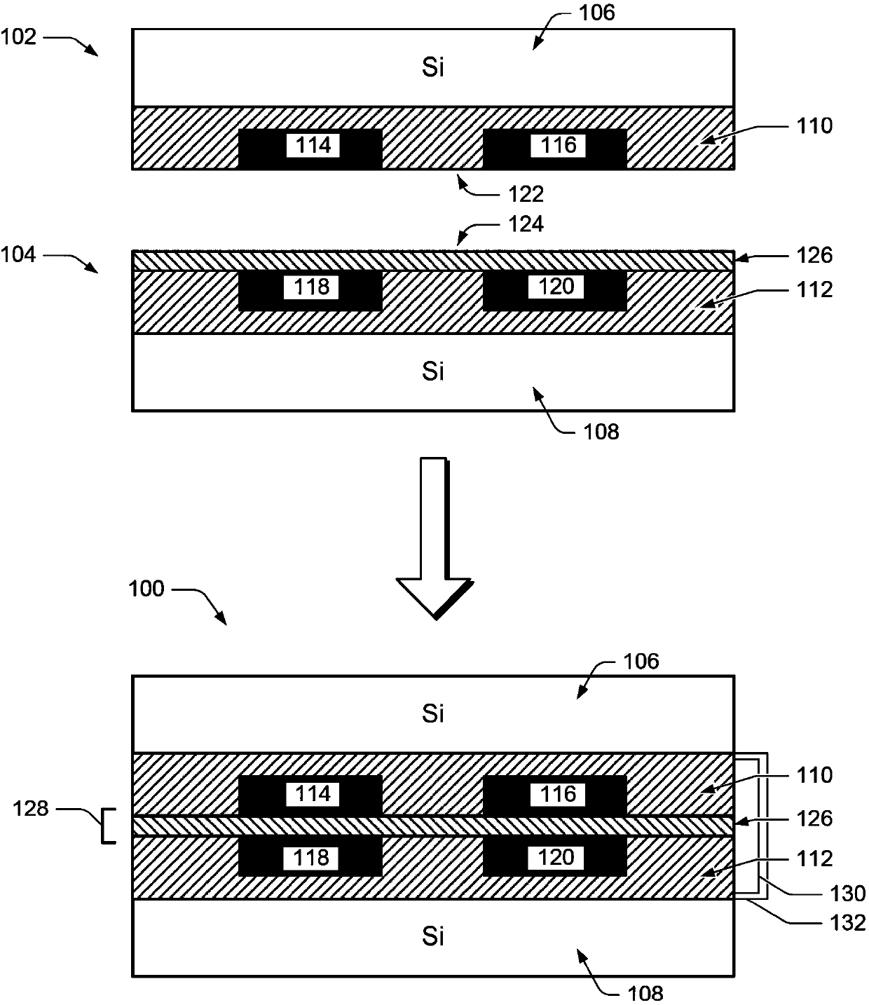 Capacitive coupling of integrated circuit die components