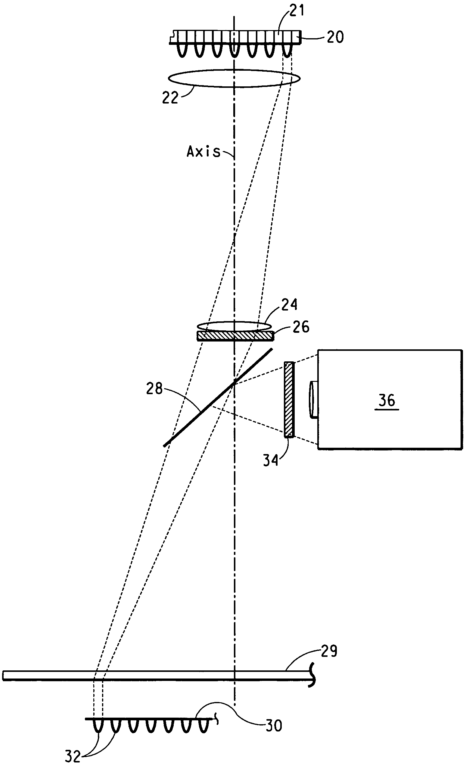 Fluorometer with low heat-generating light source