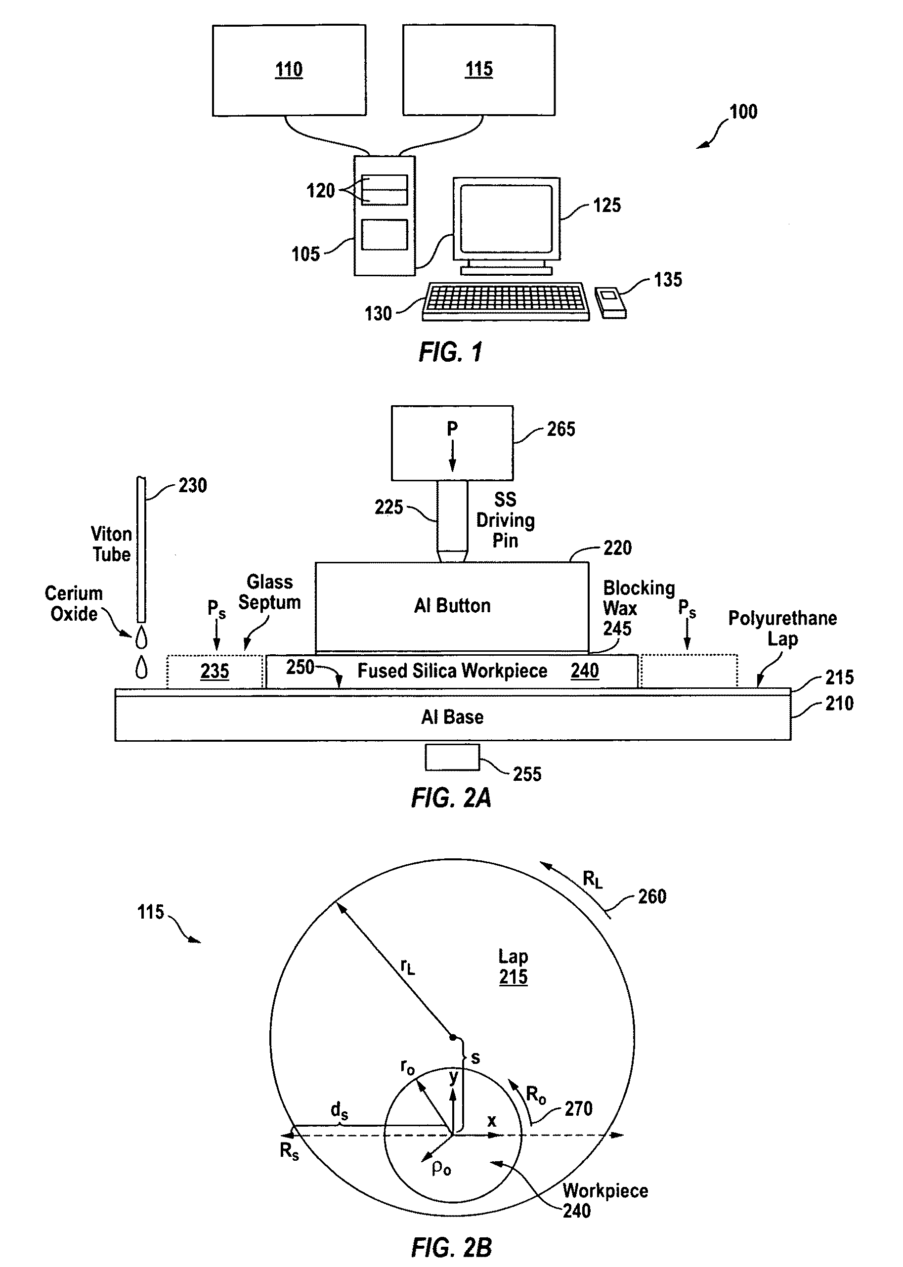 Apparatus and method for deterministic control of surface figure during full aperture polishing