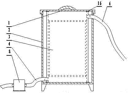 Electric oil purification method and device