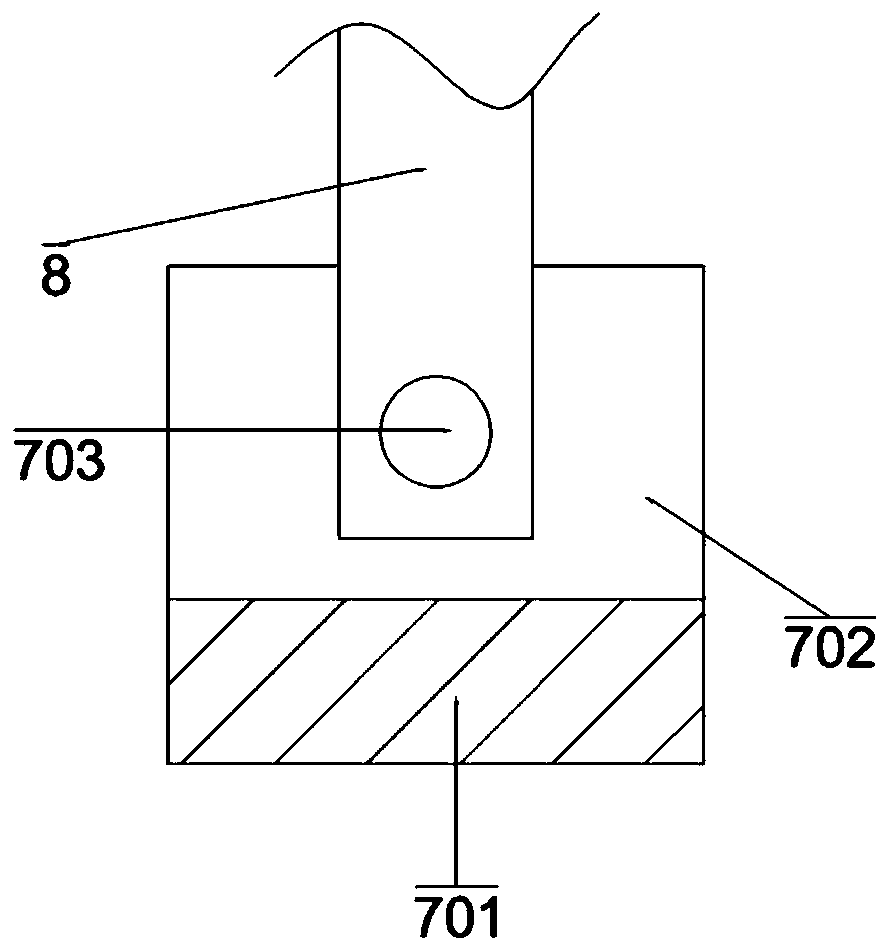 An eccentric vibrating industrial material handling equipment with linkage disturbance function