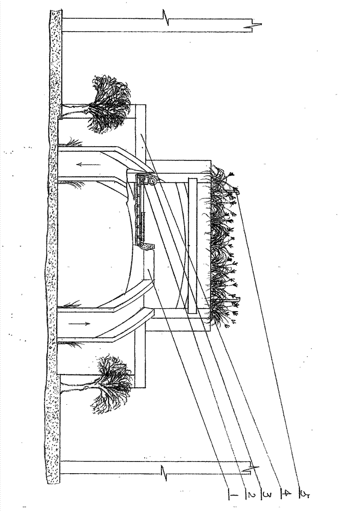 Urban road overhead garden-type electrombile parking space parking building