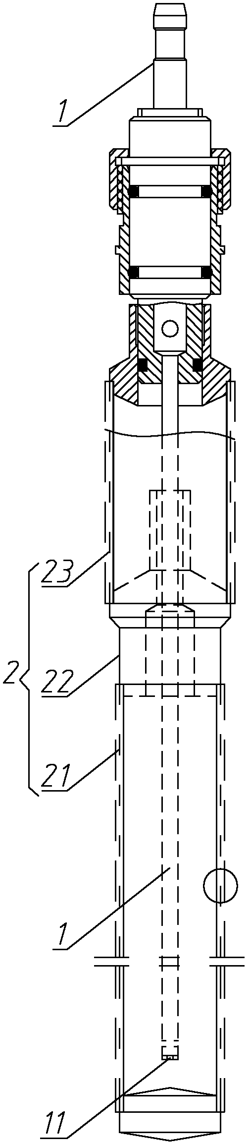 Microcarrier cell reactor and ventilating pipe thereof