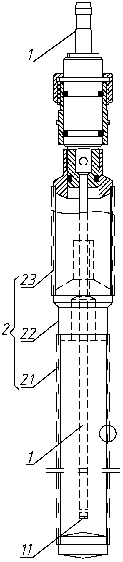 Microcarrier cell reactor and ventilating pipe thereof