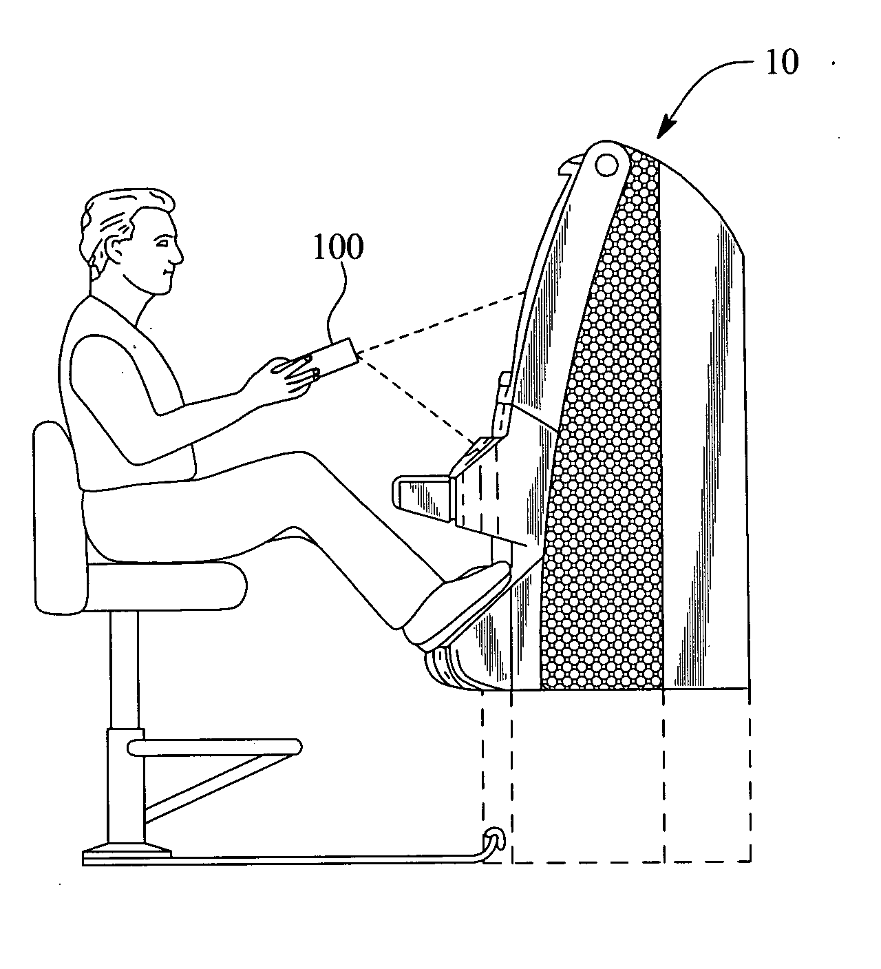 Wireless operation of a game device