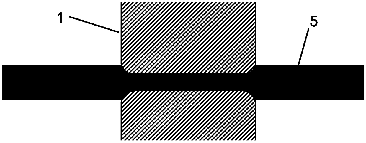 A gate wire type shape memory alloy driver