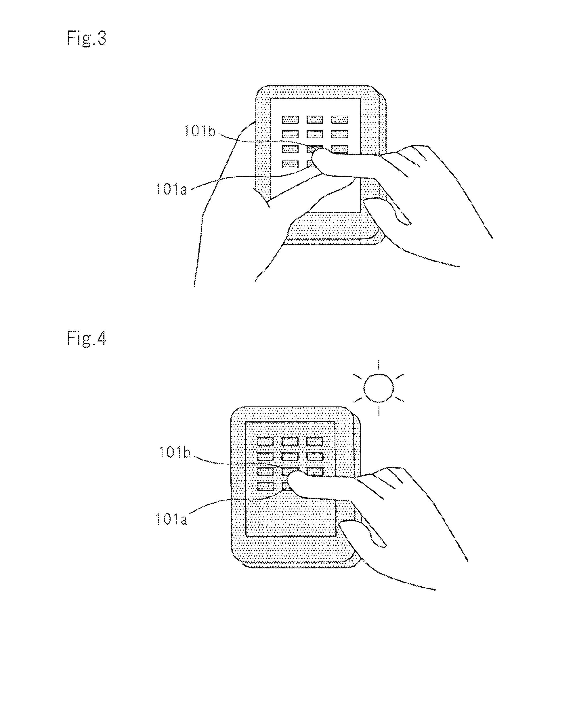 Input device, image display method, and program