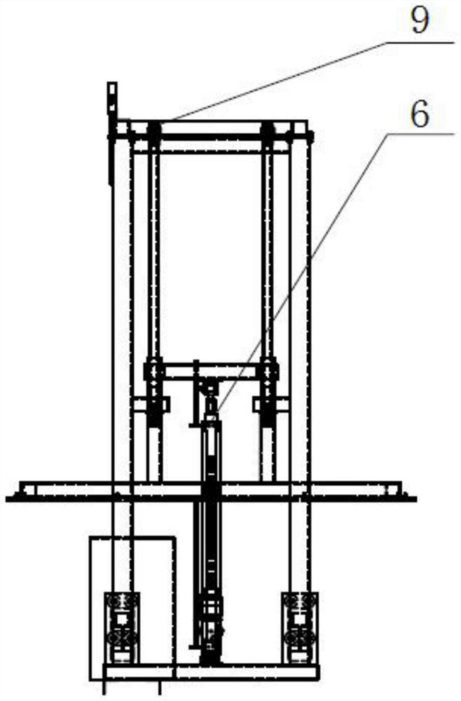 Automatic torpedo ladle cleaning device and cleaning method