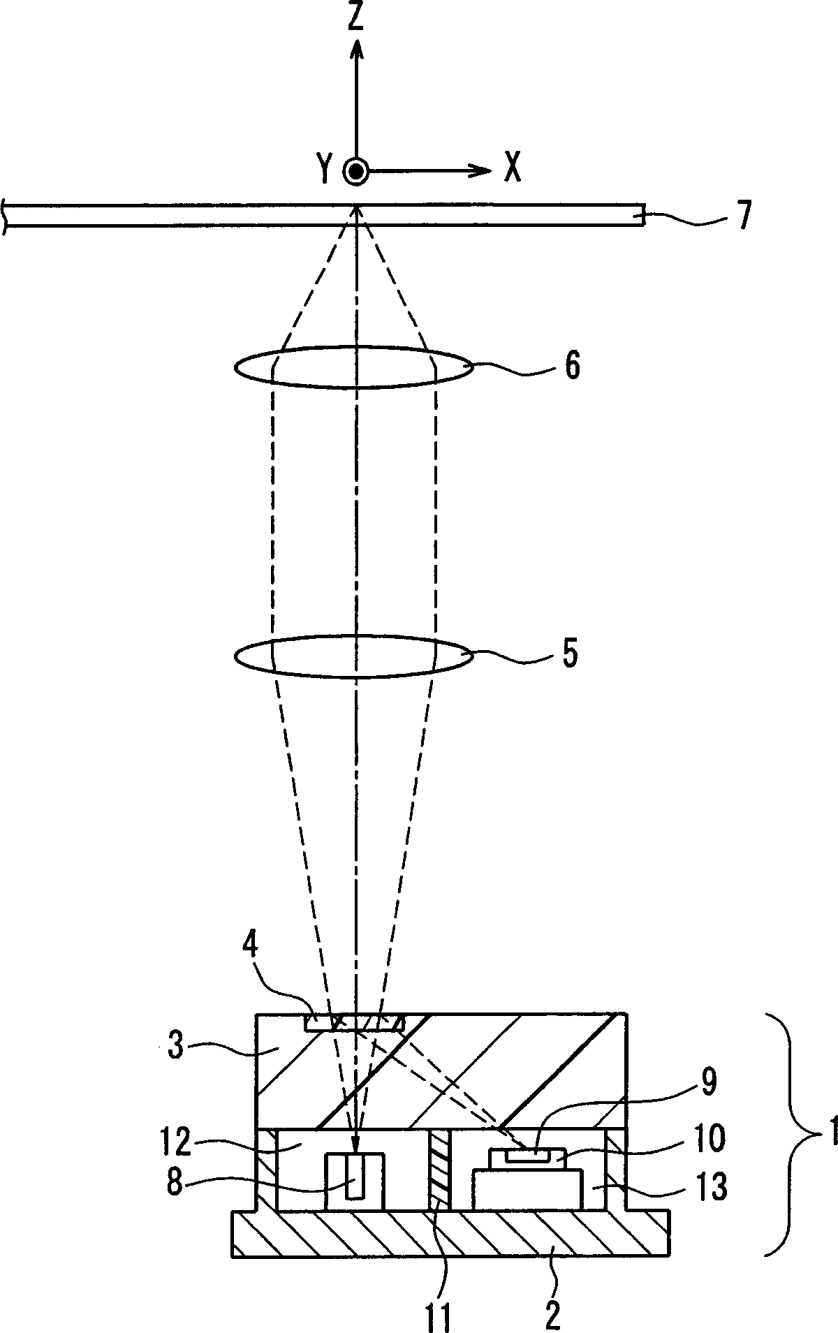 Optical semiconductor device and method of manufacture thereof