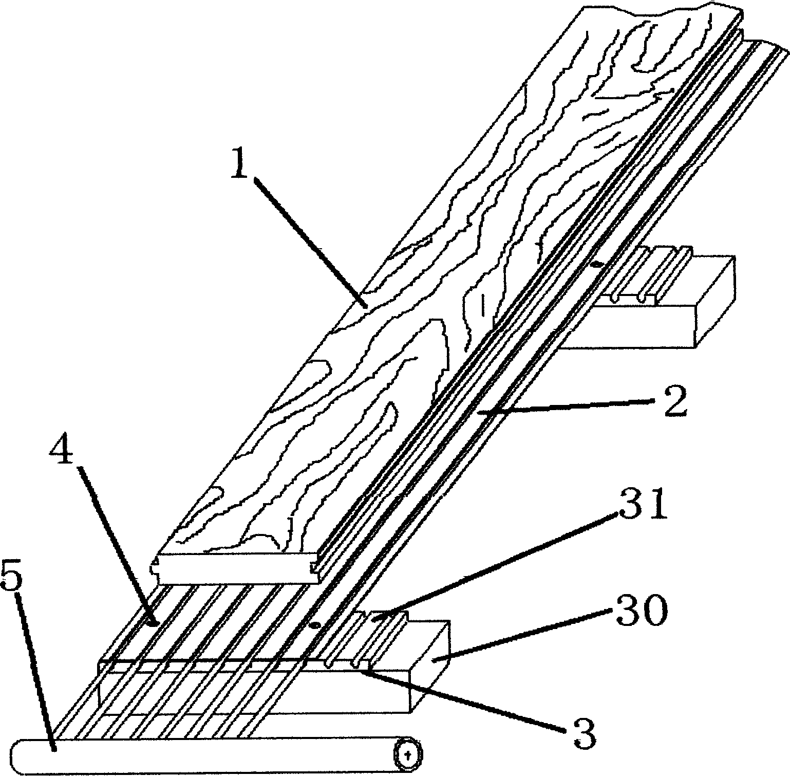 Novel floor air conditioner terminal