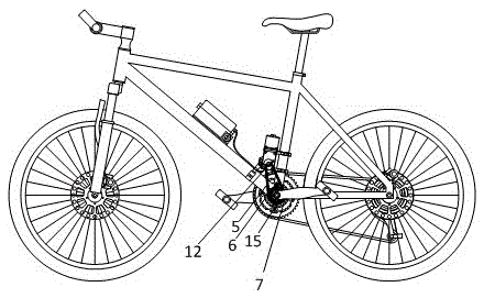 Bicycle electric booster