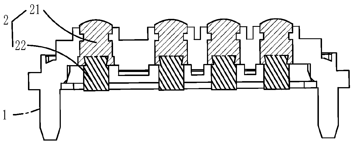 pin connector and watch