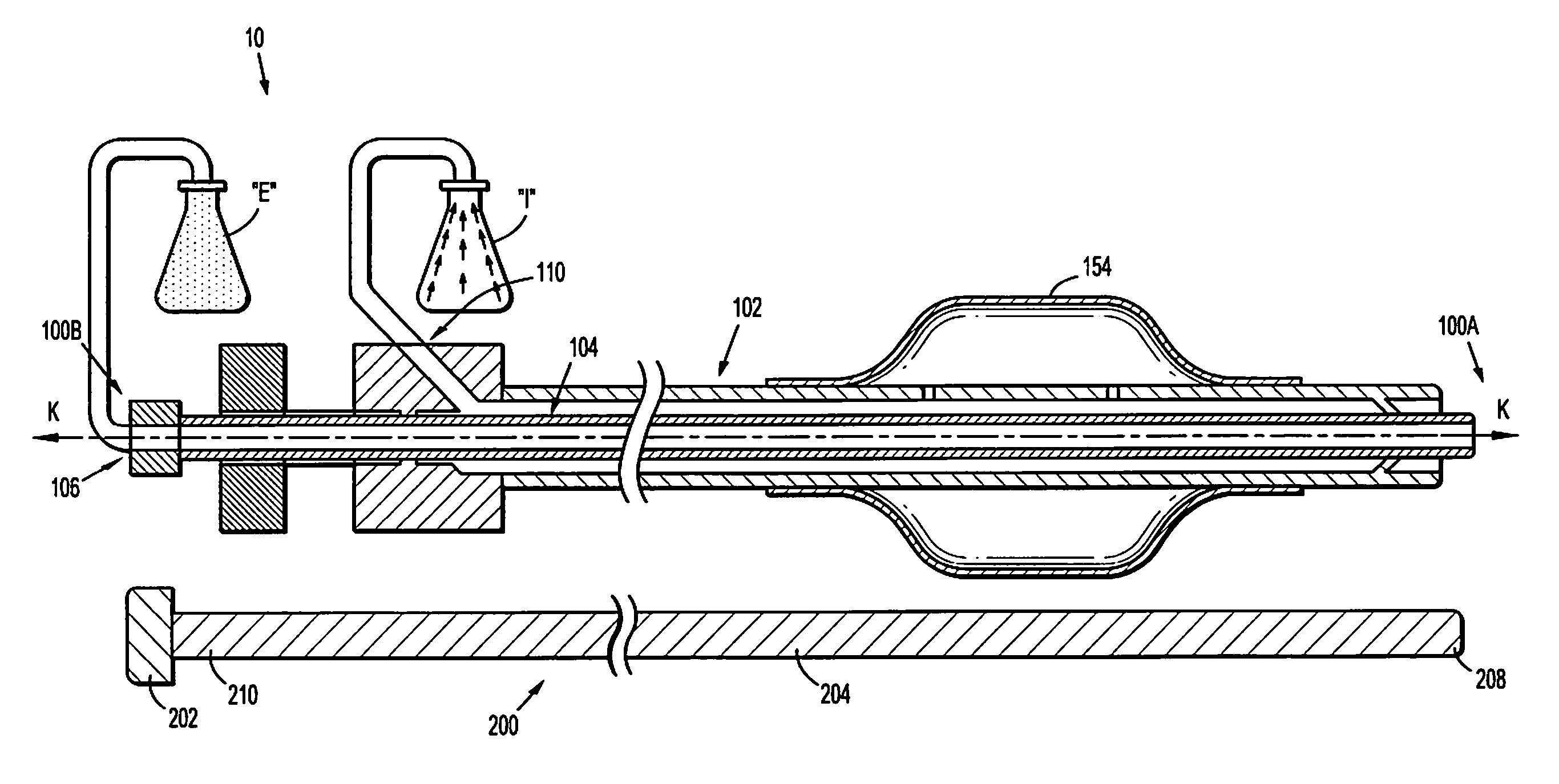 Apparatus and method for delivering an embolic composition