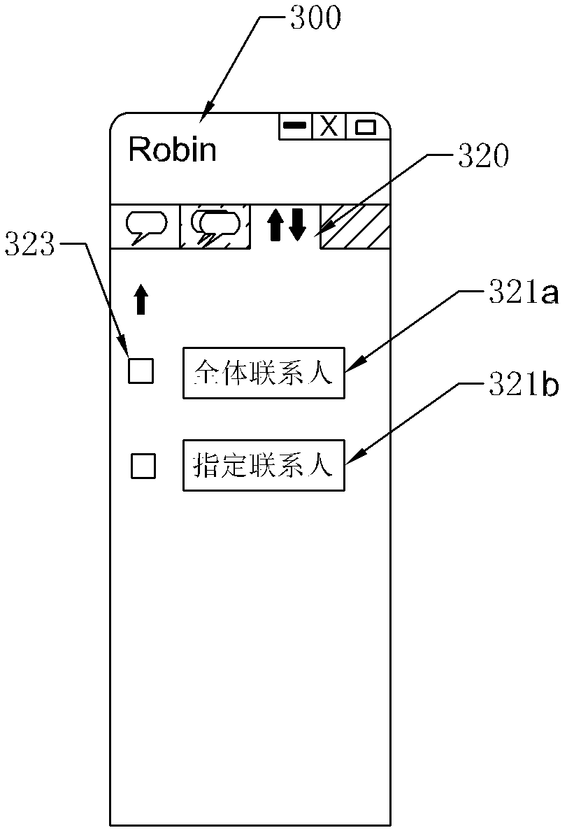 Method, client and system for transferring instant messaging message data