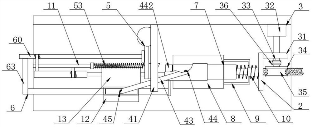 Building steel bar bending and cutting device