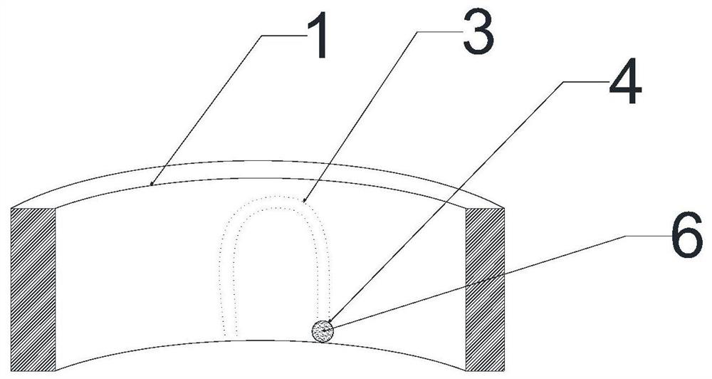 Celadon justice cup and firing method thereof