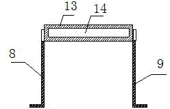 Square integrated travelling suitcase with supporting seat