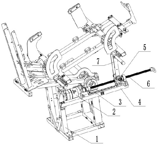 A kind of sports pitching training equipment