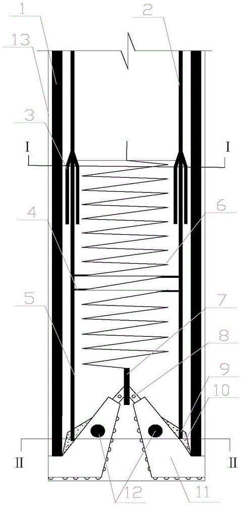 Drill bit for broken stratum drilling