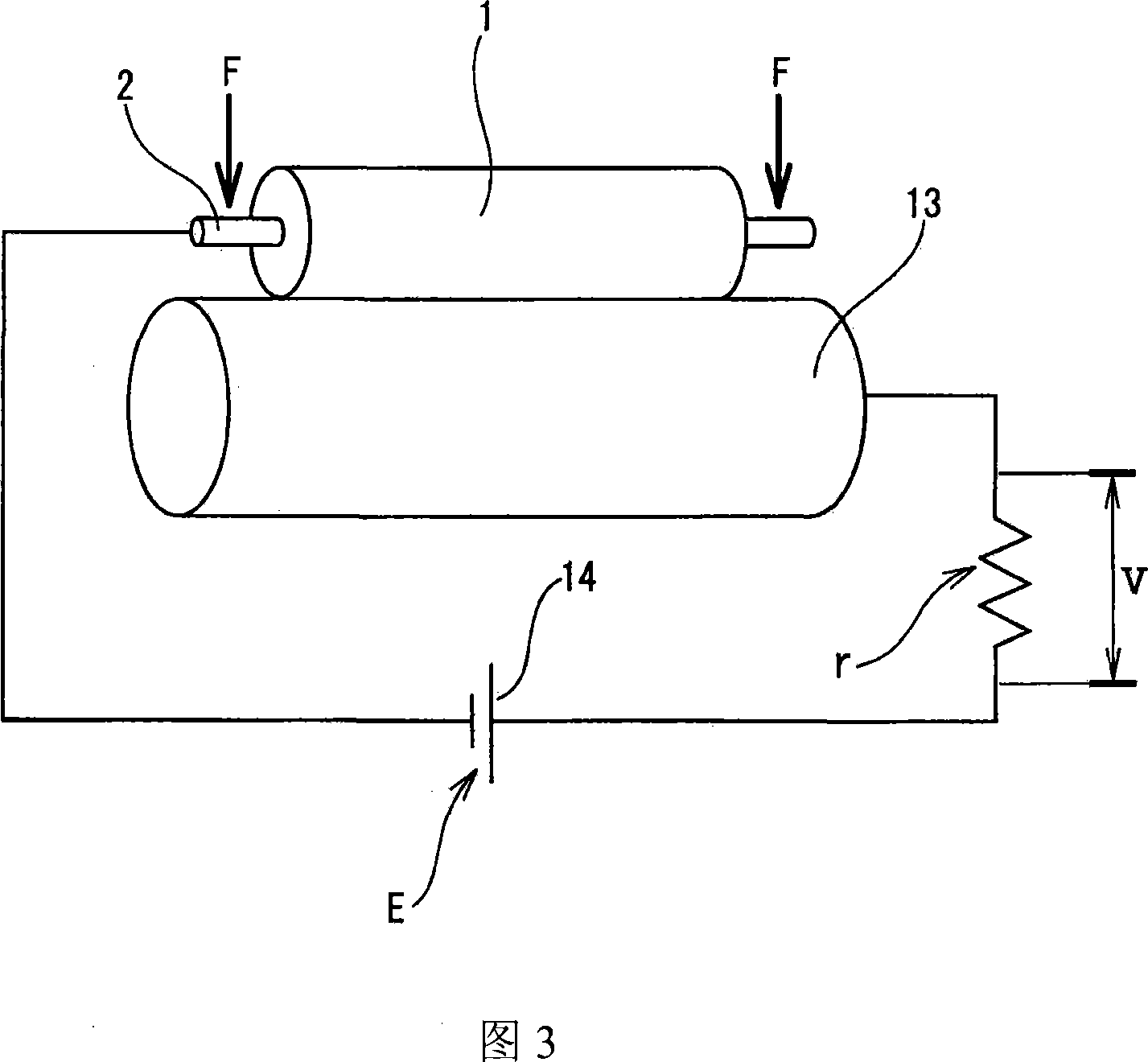 Semiconductor rubber member and developing roller composed of semiconductor rubber member