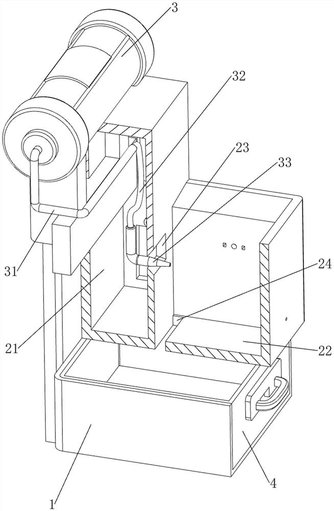 Special grinding machine for removing welding spots of iron handicrafts