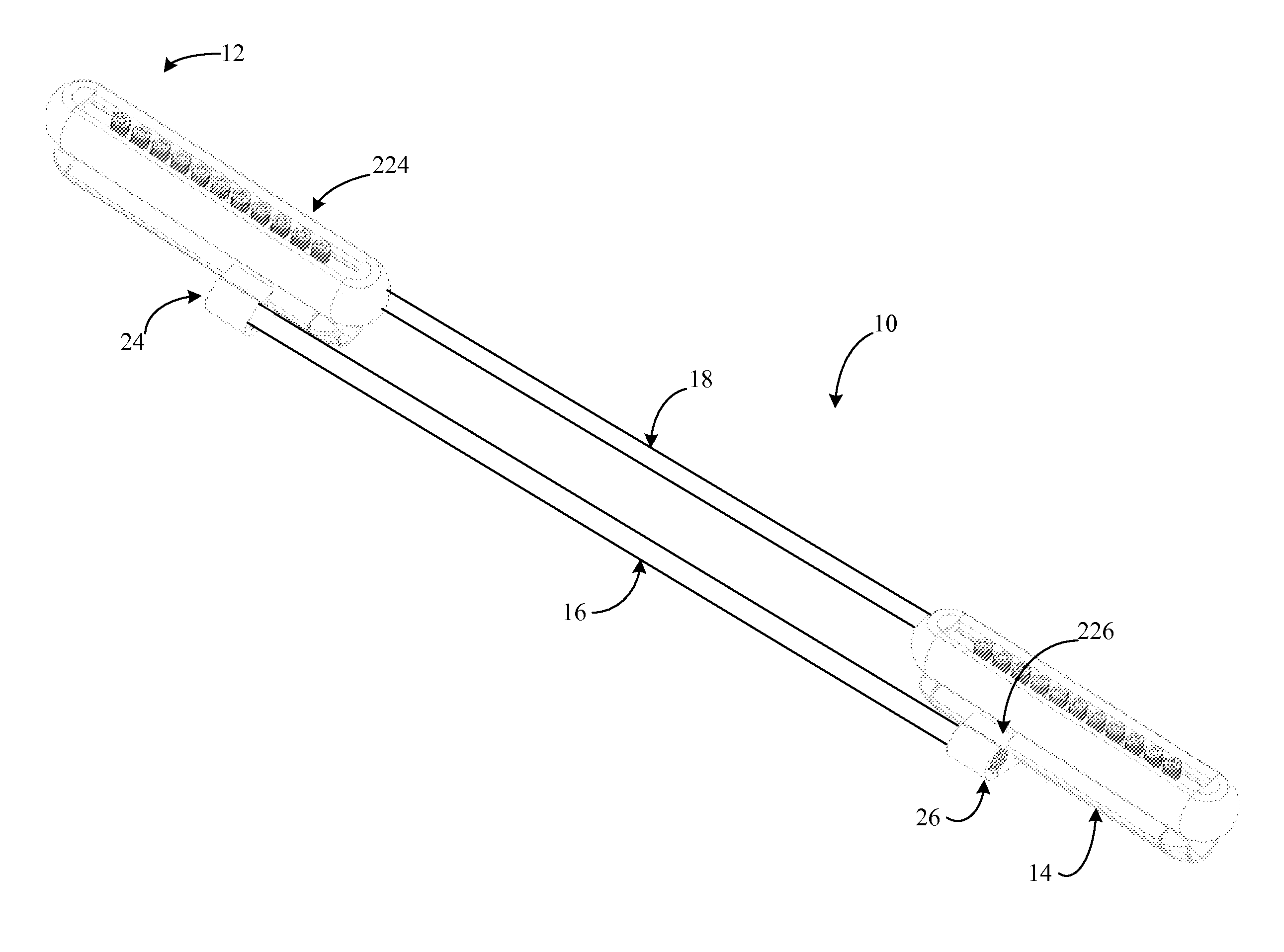 Electrical transmission line repair device