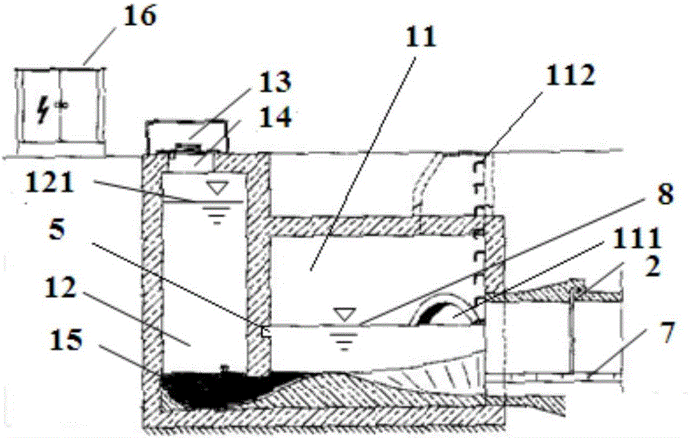 A vacuum flushing and dredging system for drainage pipe network