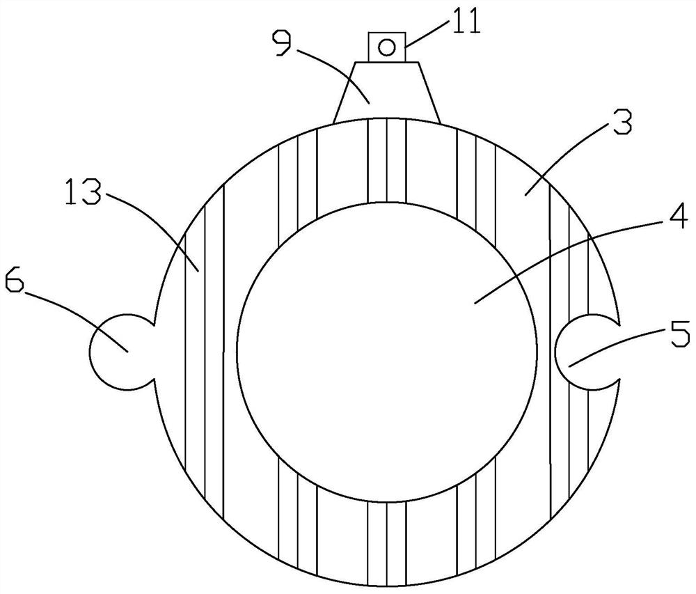 River bank protection structure and construction method thereof