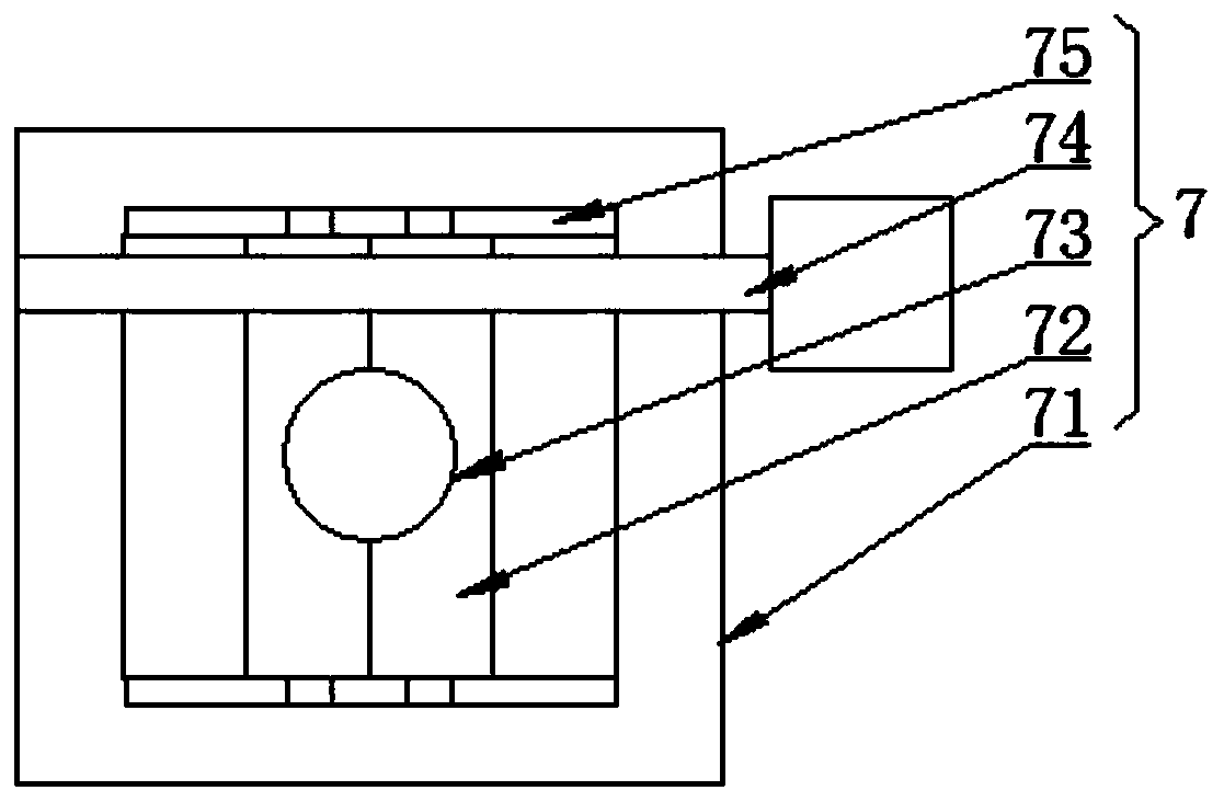 Garbage collection box with packing and compacting function and working method thereof